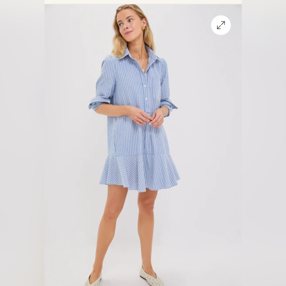 Tuckernuck Blue Striped Callahan Dress XXXL - NWT